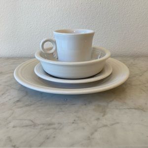 Fiestaware 4- piece Set